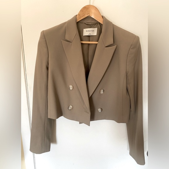 Babaton Jackets & Blazers - Cropped Wool Blazer